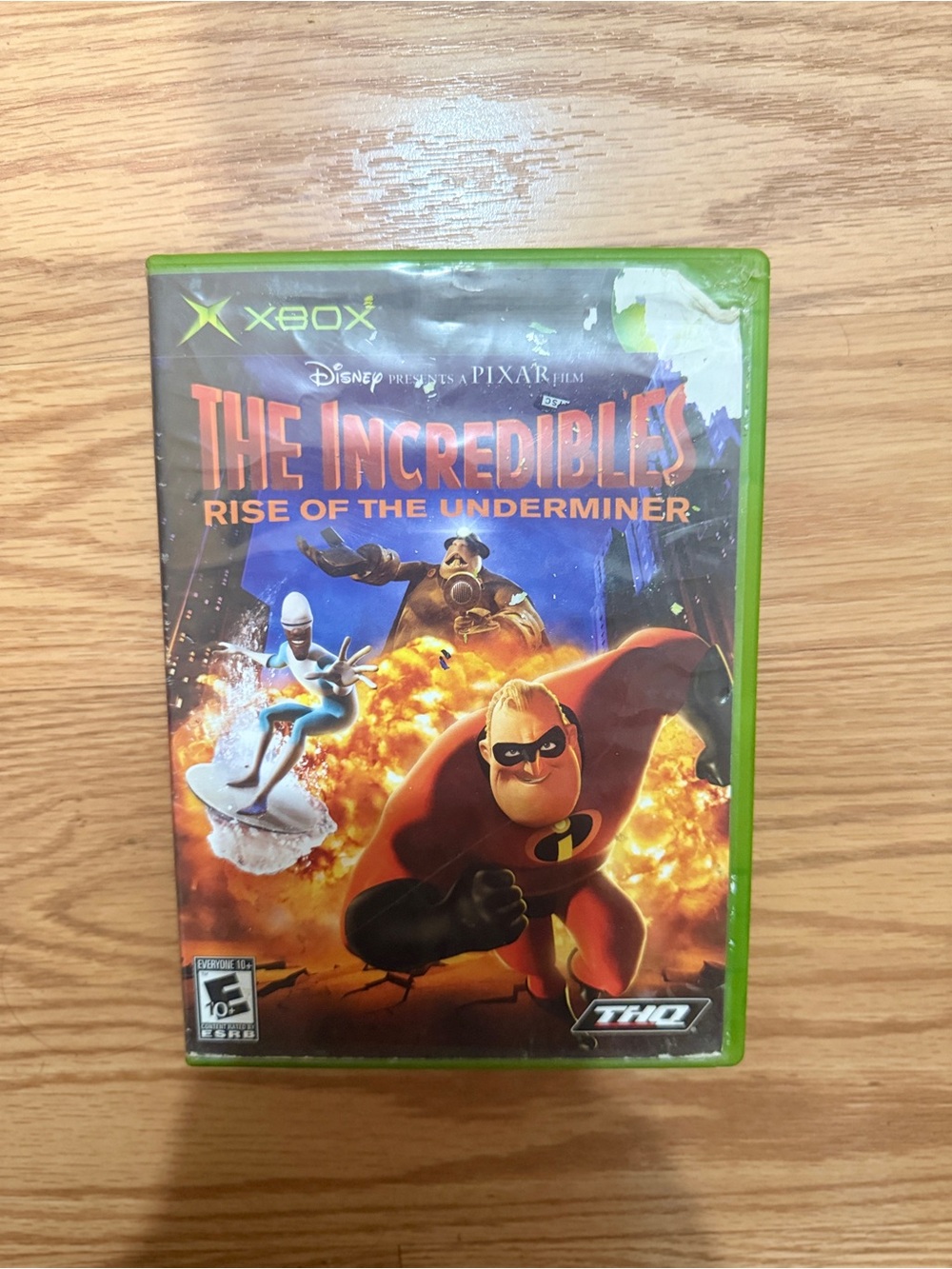 The Incredibles: Rise of the Underminer (Xbox) - Green Case